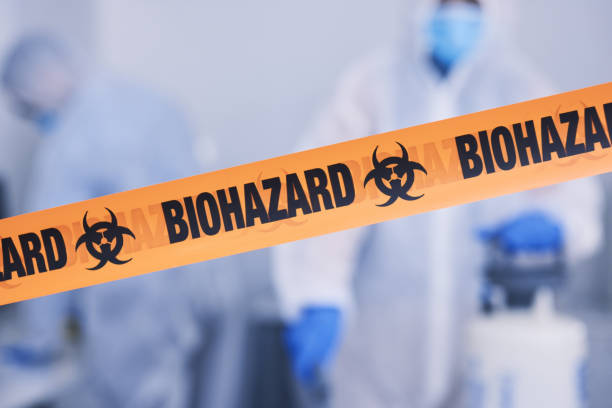Professional Blood Cleanup technician working in Le Grand, CA